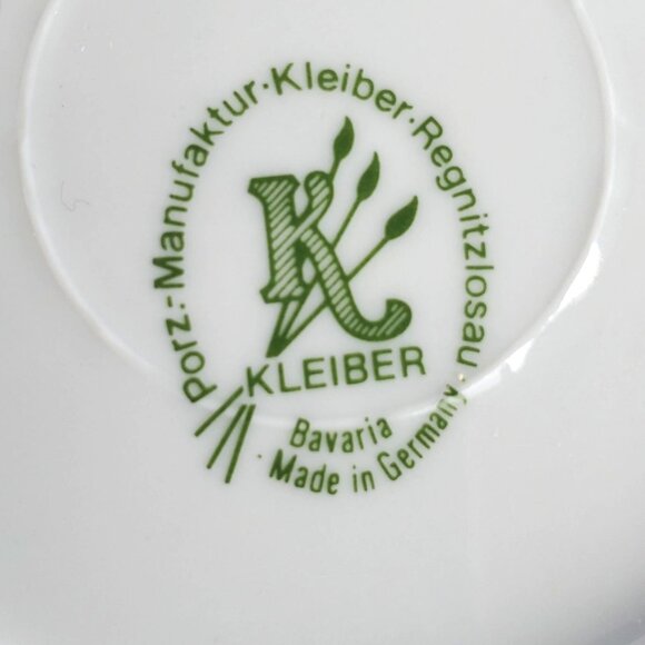 Vintage German Kleiber Bavaria 4 Inch Tinket Plate Grub aus dem Schwarzwald - Picture 8 of 9